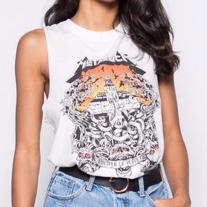 Daydreamer Metallica Band Tank Top Small